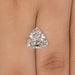 2.96 Carat Trillion Cut Lab Grown Diamond Loose