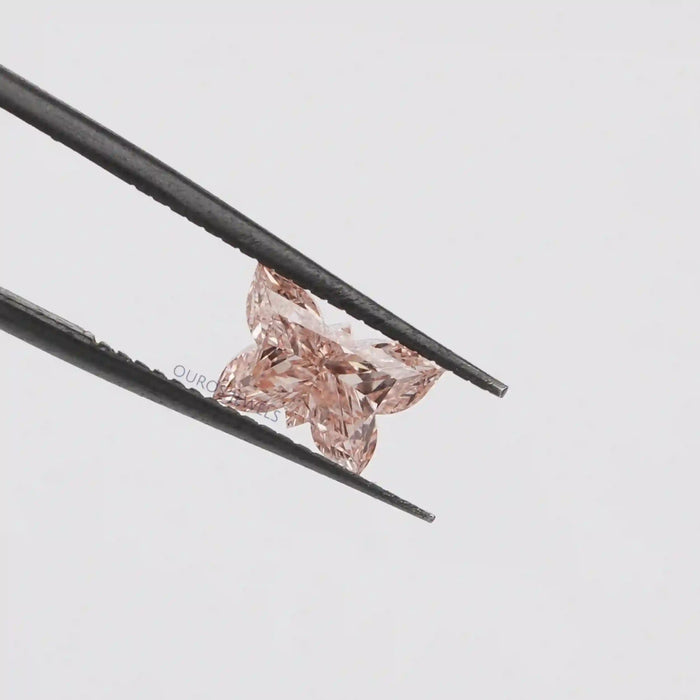 [Pink Butterfly Cut Loose Diamond]-[Ouros Jewels]