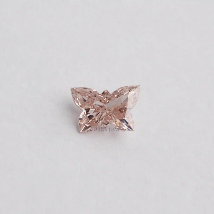 [Pink Butterfly Cut Lab Grown Diamond]-[Ouros Jewels]