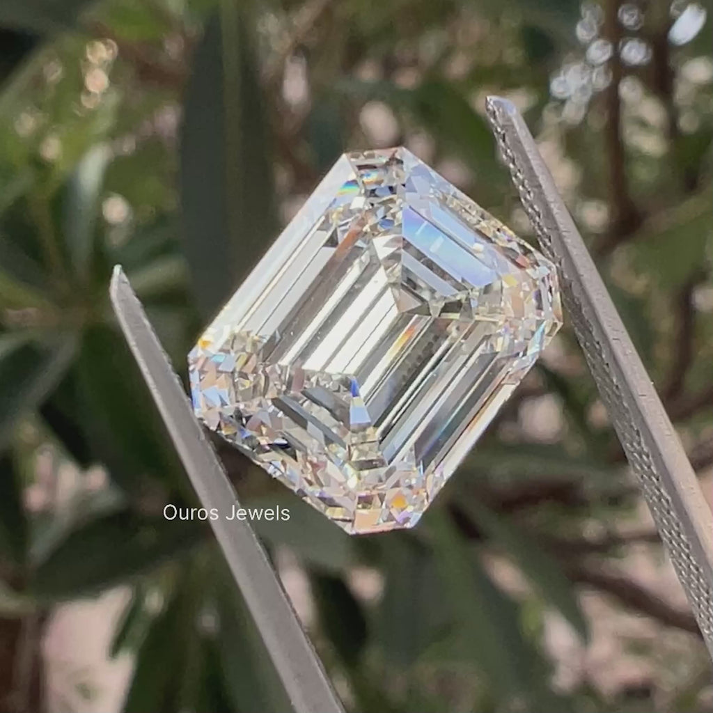Video of Emerald Cut Certified Diamond