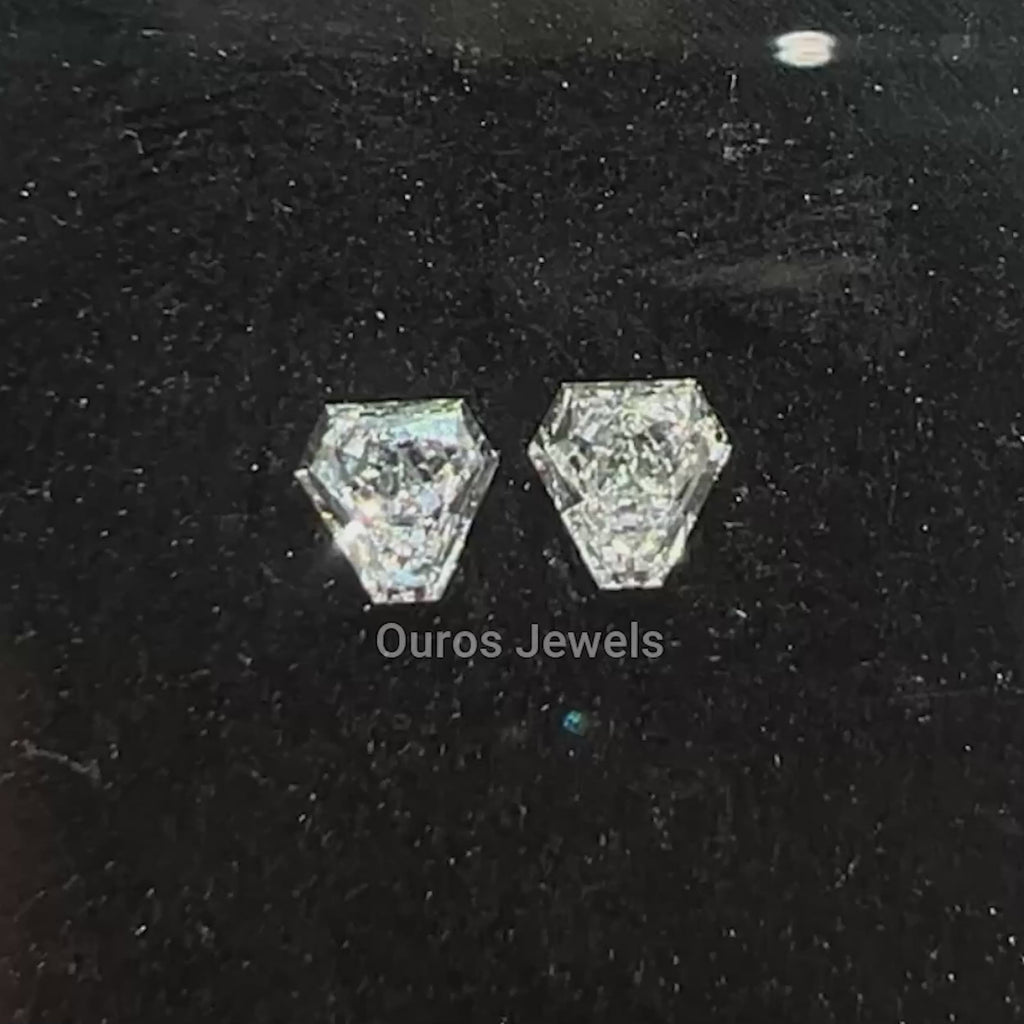 Video of Calf Cut Matching Pair of Diamonds 