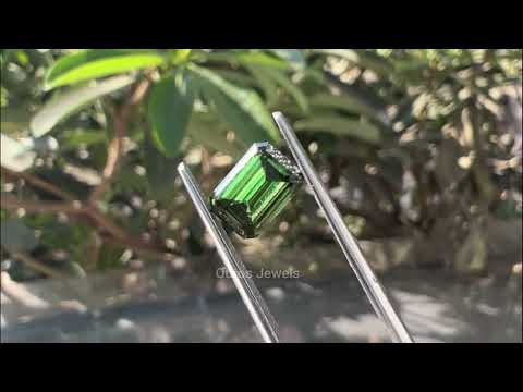 [Youtube Video of Green Emerald Loose Lab Grown Diamond]-[Ouros Jewels]