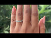 [Youtube View Of Blue Round Cut Eternity Wedding Band]-[Ouros Jewels]
