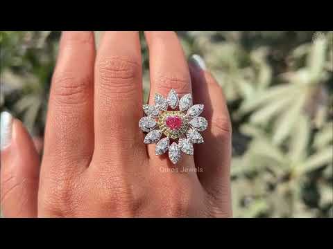 Youtube Video of Vintage Heart Cut Diamond Ring for Her 