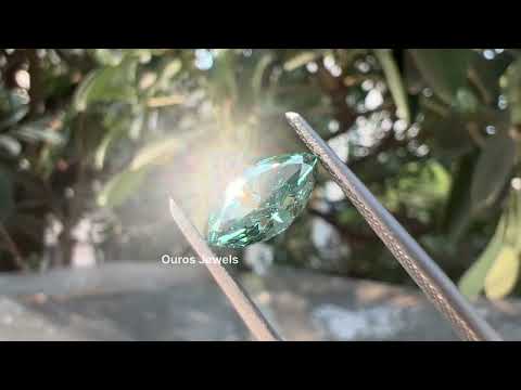 [Youtube Video of Green Marquise cut ab Grown Diamond]-[Ouros Jewels]