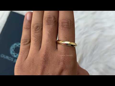 [Youtube Video of Round Diamond Ring for Men]-[Ouros Jewels]