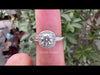 YouTube Video of Halo Round Diamond Ring]-[Ouros Jewels]]
