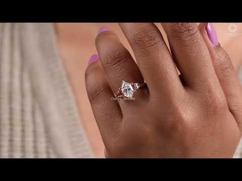 Youtube Video of Antique Dutch Marquise Cut Diamond Ring