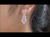 [Youtube View Of Fancy Pink Round Diamond Bridal Necklace Set]-[Ouros Jewels]