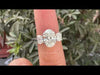 [3 Stone Oval Cut Diamond Engagement Ring]-[Ouros Jewels]