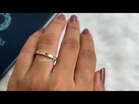 [Youtube Video of Baguette Cut Full Eternity Band]-[Ouros Jewels]
