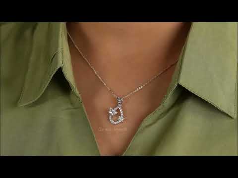 [Youtube Video of Open Pear Shape Pendant]-[Ouros Jewels]