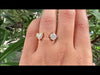 [Youtube Video of Heart and Round Diamond Open Cuff Ring]-[Ouros Jewels]