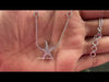 Youtube Video of Starfish Diamond Pendant]-[Ouros Jewels]