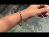 [Youtube View Of Blue Round Cut Tennis Bracelet]-[Ouros Jewels]