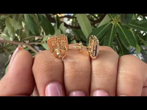 [Youtube Video of Baguette Diamond Earrings]-[Ouros Jewels]