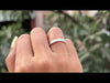 [Youtube Video of Emerald Cut Half Eternity Wedding Band]-[Ouros Jewels]