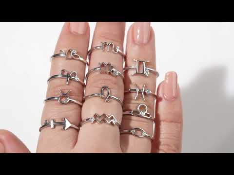 [Youtube Video of Round Diamond Zodiac Ring]-[Ouros Jewels]