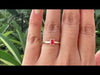 [Youtube Video of Pink Radiant Cut Lab Diamond Engagement Rng]-[Ouros Jewels]