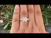 [Youtube Video of Baguette Halo Round Diamond Ring]-[Ouros Jewels]