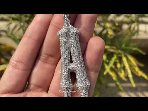 [Youtube Video of Round Cut Letter Pendant-[Ouros Jewels]