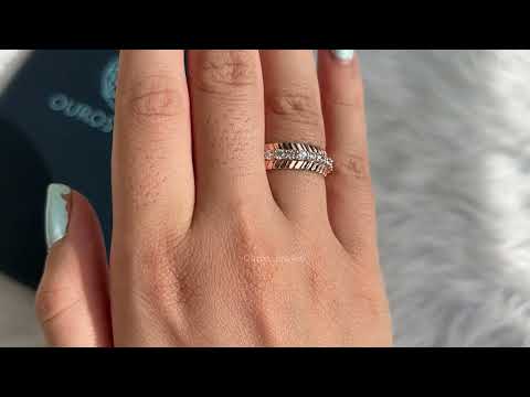 [Youtube View Of Round Diamond Eternity Wedding Band]-[Ouros Jewels]