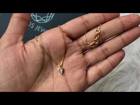 [Youtube Video of Antique Shape Kite Cut Pendant]-[Ouros Jewels]