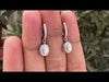 [Youtube Video of Oval and Round Earrings]-[Ouros Jewels]