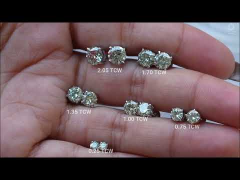 [Youtube Video of Light Green Studs]-[Ouros Jewels]