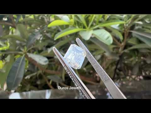 [Youtube Video of 3.02 Carat Criss Cut Lab Grown Diamond]-[Ouros Jewels]