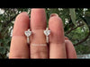 [Youtube Video of Pear Diamond Earrings for Women]-[Ouros Jewels]
