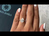 [Youtube Video of Pear Cut Solitaire Diamond Ring]-[Ouros Jewels]