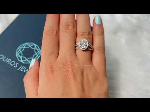[Youtube Video of Oval Diamond Triple Shank Ring]-[Ouros Jewels]