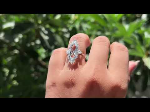 [Youtube Video of Semi Mount Accent Diamond Engagement Ring]-[Ouros Jewels]
