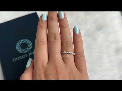 [Youtube Video of Round Cut Stackable Band]-[Ouros Jewels]
