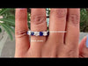 [YouTube Video Of Round and Cushion Cut Gem Stone Wedding Band]-[Ouoros Jewels]