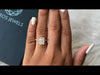 [Youtube Video of Radiant Cut Hidden Halo Engagement Ring]-[Ouros Jewels]