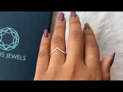 [Youtube Video of Round Half Eternity Curved Band]-[Ouros Jewels]