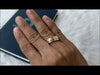 [Youtube Video of Two Tone Round Solitare Diamond Ring]-[Ouros Jewels]