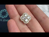 [Youtube Video of Round Cut Halo Diamond Pendant]-[Ouros Jewels]