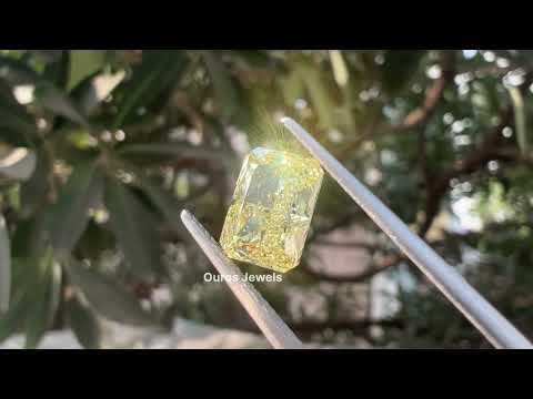 [Youtube Video of Fancy Intense Yellow Radiant Diamond]-[Ouros Jewels]