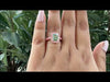 [Youtube Video of Rose Gold Radiant Cut Diamond Engagement Ring]-[Ouros Jewels]