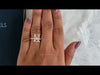 [Youtube Video of Radiant Shape Semi Mount Hidden Halo Ring]-[Ouros Jewels]