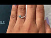 [Youtube Video of Blue Heart Diamond Bypass Ring]-[Ouros Jewels]
