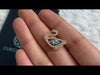 [Youtube Video of Blue Marquise Swan Diamond Necklace]-[Ouros Jewels]