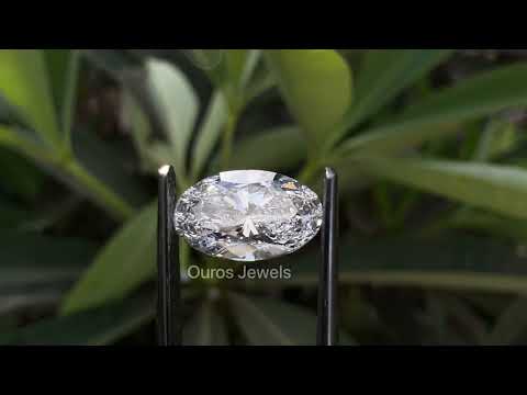 [Youtube Video of Oval Cut Loose Lab Diamond]-[Ouros Jewels]