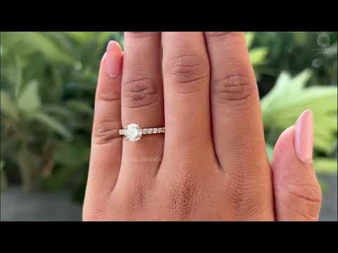 [Youtube Video of Round Cut Solitaire Diamond Ring]-[Ouros Jewels]