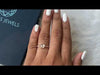[Video of fancy oval rose cut ring]-[Ouros Jewels]