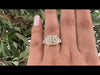 [Youtube Video of Baguette and Round Cluster Ring]-[Ouros Jewels]