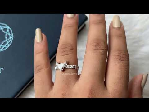 [Youtube Video of Antique Bull Cut Lab Diamond Engagement RIng]-[Ouros Jewels]